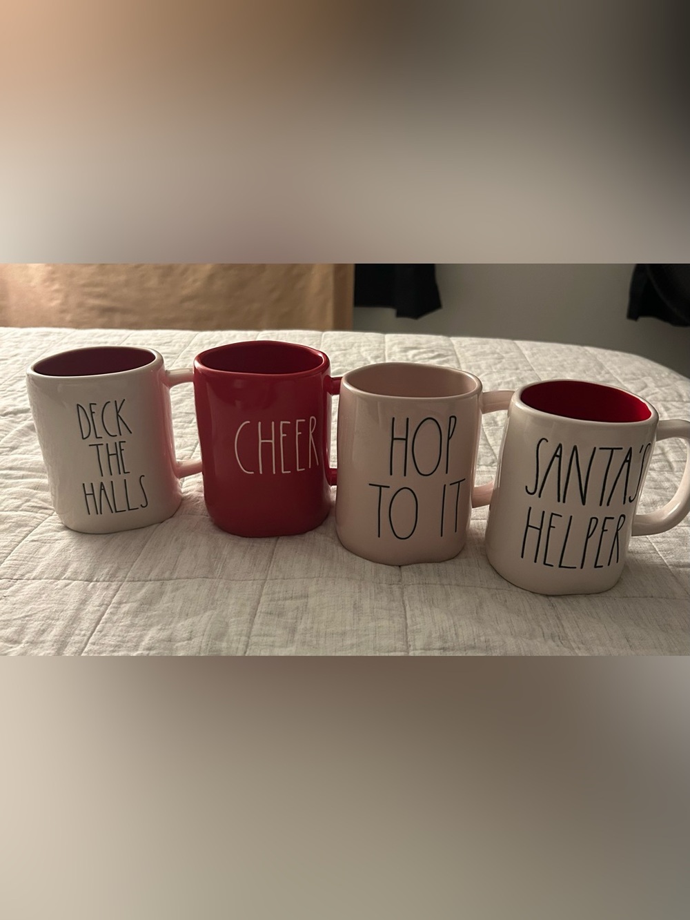 NEW Rae Dunn Holiday Mugs
